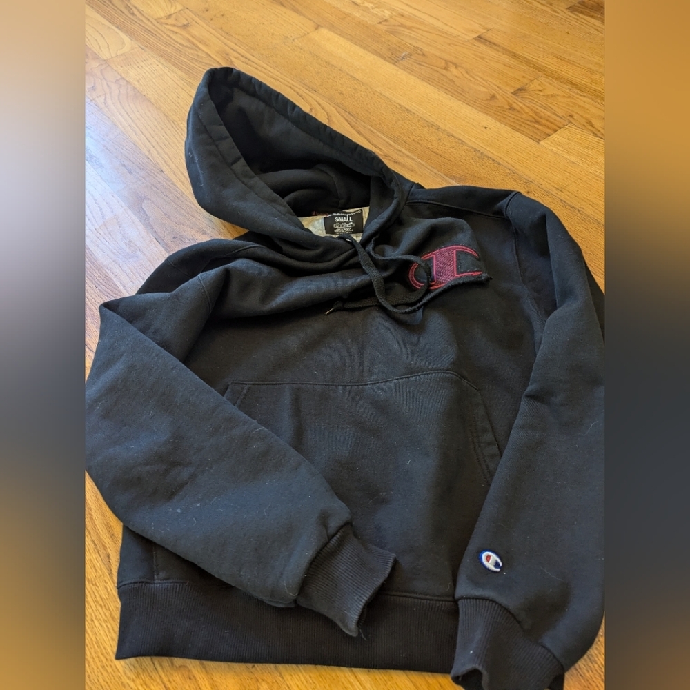 Champion Black Hoodie